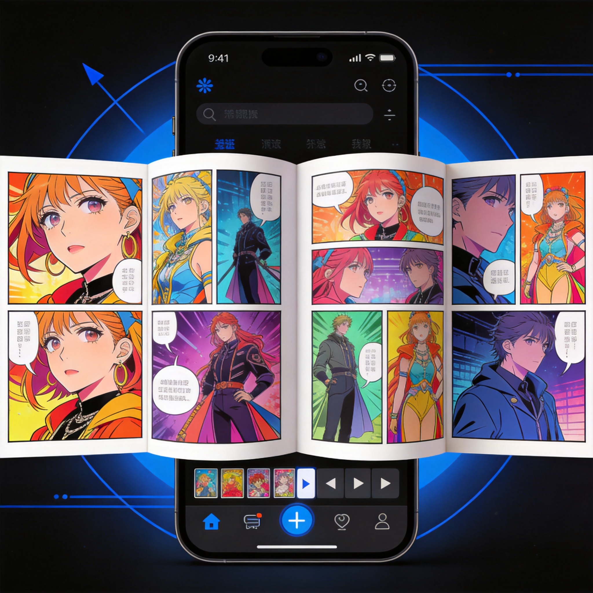 拷贝漫画-漫画APP高清阅读器界面截图